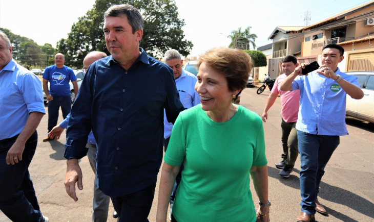 Tereza diz que ela e Riedel conhecem MS ‘como a palma da mão’ e destaca projeto de futuro