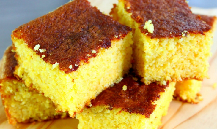 Receita de Bolo de milho