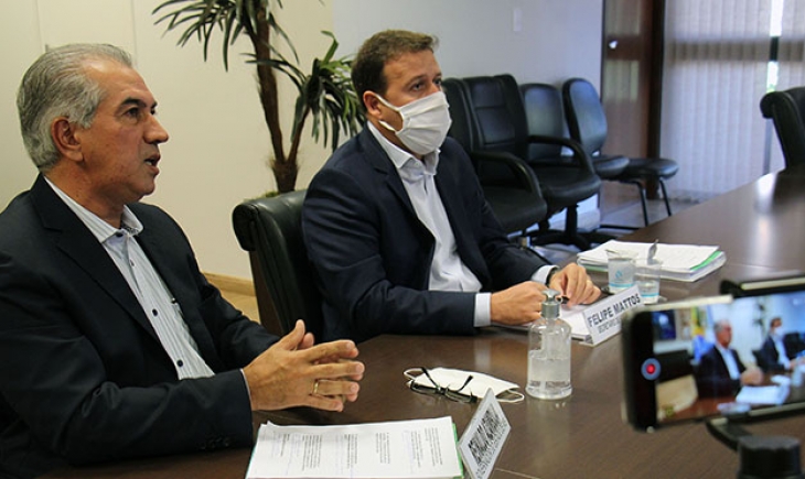 Porta-voz de governadores, Reinaldo tem garantia de Bolsonaro na sanção do projeto de socorro aos estados