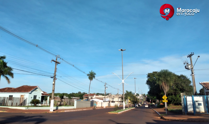 Previsão é de quinta-feira com temperaturas em elevação e possibilidade de chuva em Maracaju.