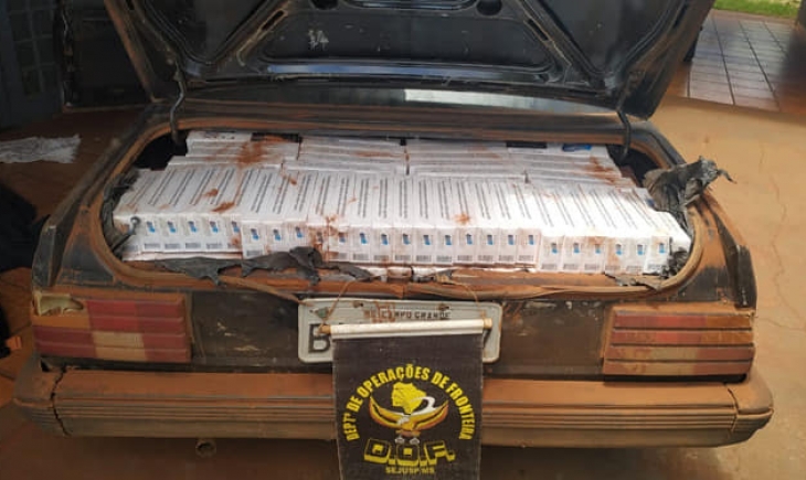 Maracaju: DOF apreende adolescente com 500 pacotes de cigarros