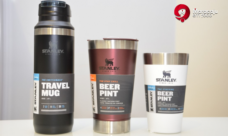 “Calderan Móveis” traz a linha especial de copos e garrafas térmicas da Stanley. Compre já a sua!