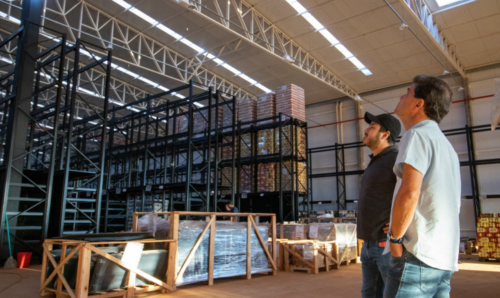 Prefeito Eleito Marcos Calderan visita empreendimentos que gerarão mais de 300 empregos em Maracaju.