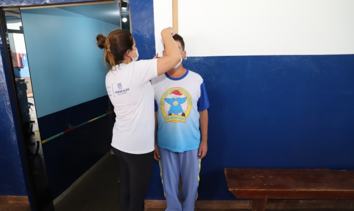 Secretaria Municipal de Saúde realiza ação do Programa Saúde na Escola