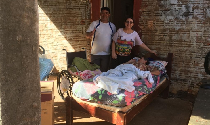 Após pedido de ajuda, empresários maracajuenses se unem e compram máquina de lavar para mulher passando por tratamento médico. Leia.
