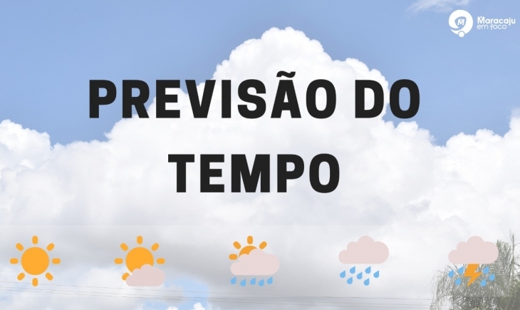 Inmet prevê terça-feira de céu parcialmente nublado e chuva isolada em MS