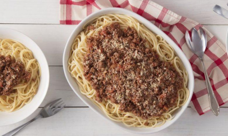 Receita de Macarrão à bolonhesa diferente