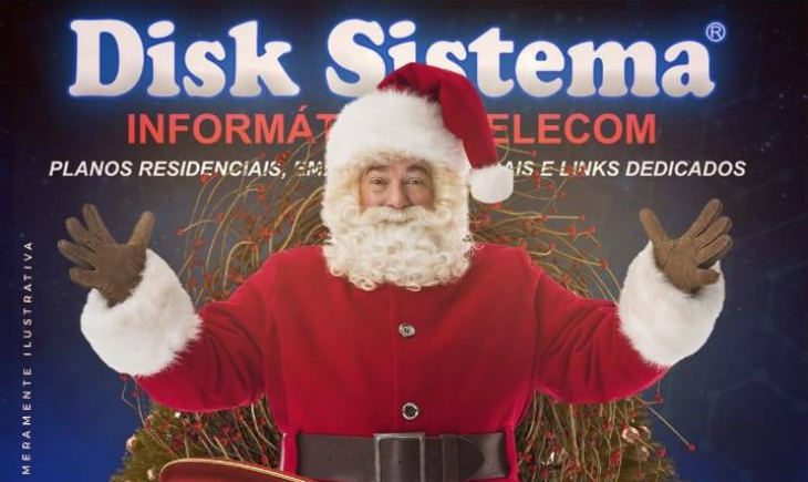 Disk Sistema lança campanha “Natal Solidário” e isenta instalação de quem efetuar doação de brinquedo. Saiba mais.