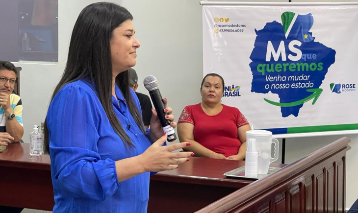 Rose Modesto leva MS Que Queremos a oito cidades do Vale do Ivinhema