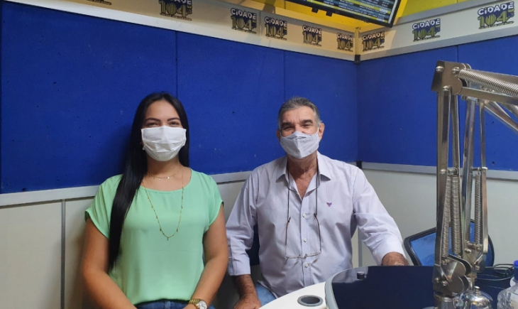 Prefeito Maurílio Azambuja alerta a população sobre os riscos da Covid 19.
