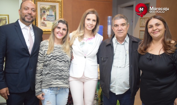 Doutores Maurílio Azambuja, Graziele Ferreira e Chaud inauguram novo Consultório Médico Particular de Maracaju.