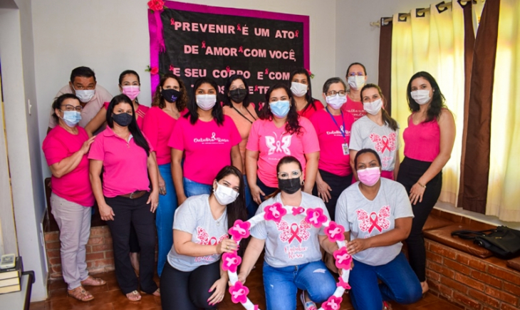 CREAS abraça campanha “Outubro Rosa” e alerta mulheres sobre importância dos exames preventivos