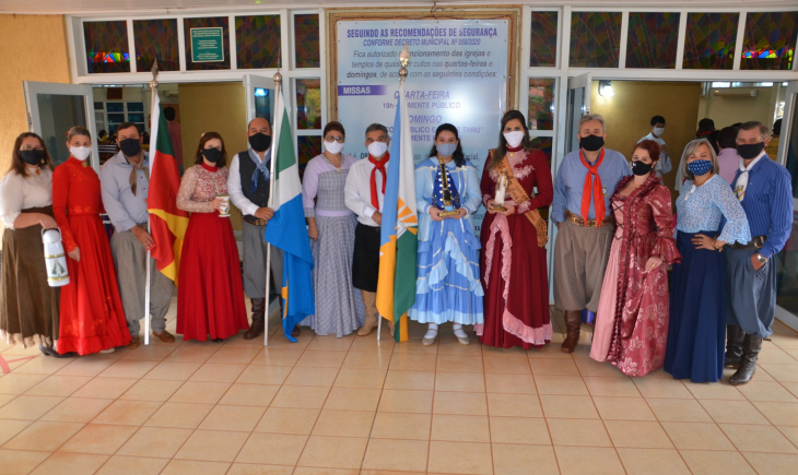 Tradicional “Missa Crioula” encerra festividades da Semana Farroupilha e comemora o Dia do Gaúcho em Maracaju.