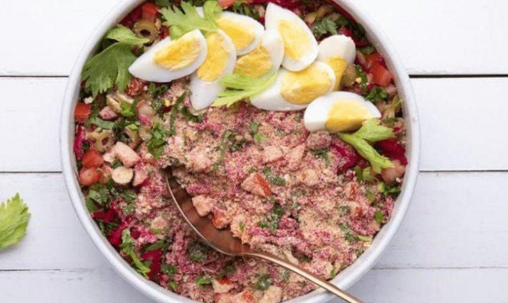 Receita de Farofa super rápida de beterraba